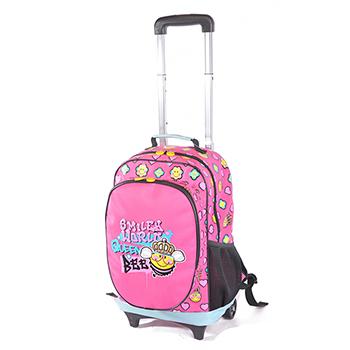 Nylon Wheeled Suitcase for students